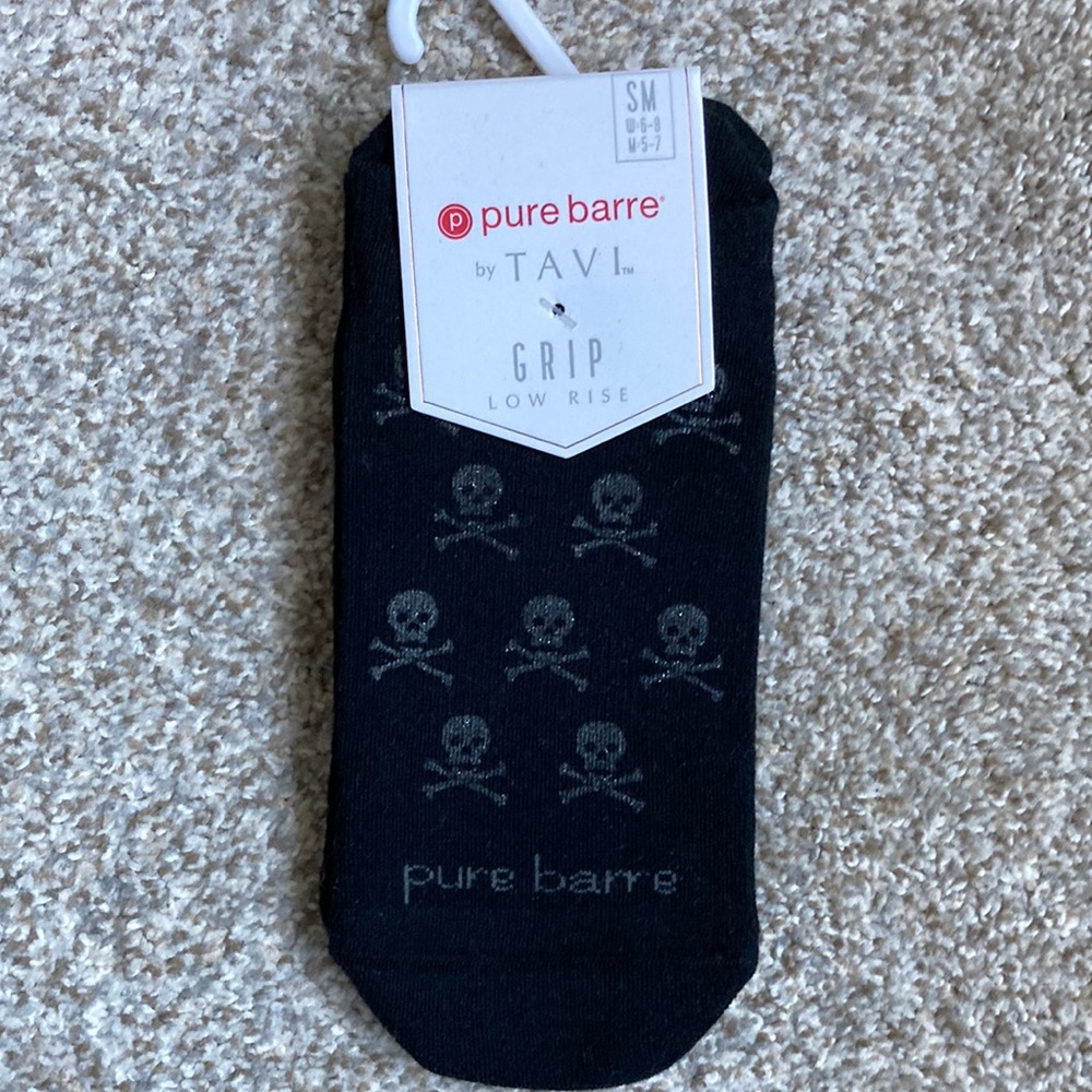 Brand New - Skelton Pure Barre Socks - Small